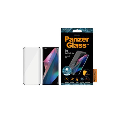 PanzerGlass | Screen protector - glass | OPPO Find X3 PRO | Tempered glass | Black | Transparent - 2